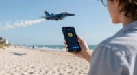 Blue Angels conducting review after jet flies over Florida beachgoers