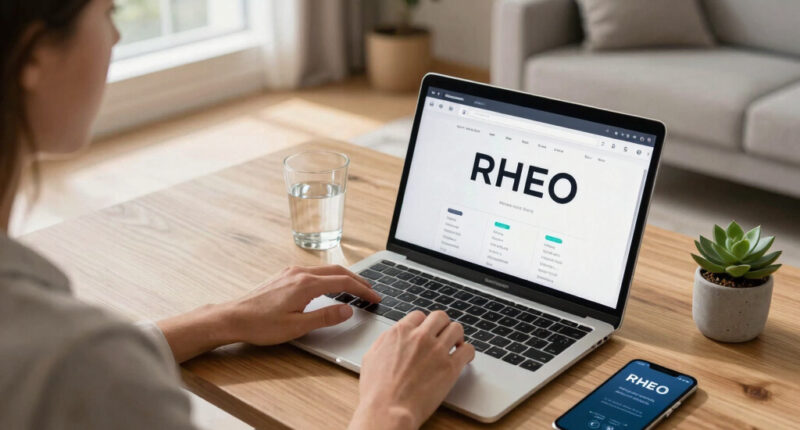RHEO On The Web: Find Your Flow
