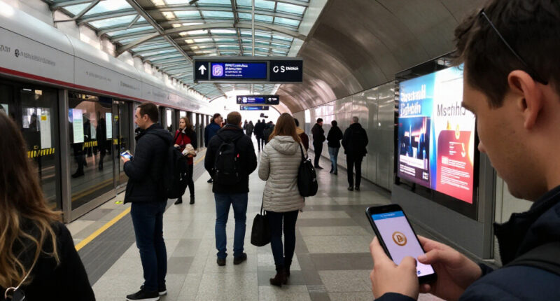Putin Attends Launch Of Moscow Metro’s New Line As One Station Displays ‘Special Military Operation’ Imagery