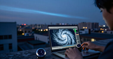 Can AI Follow Noctilucent Clouds Using A Twilight Dial?
