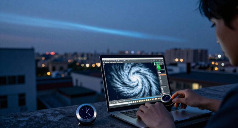Can AI Follow Noctilucent Clouds Using A Twilight Dial?